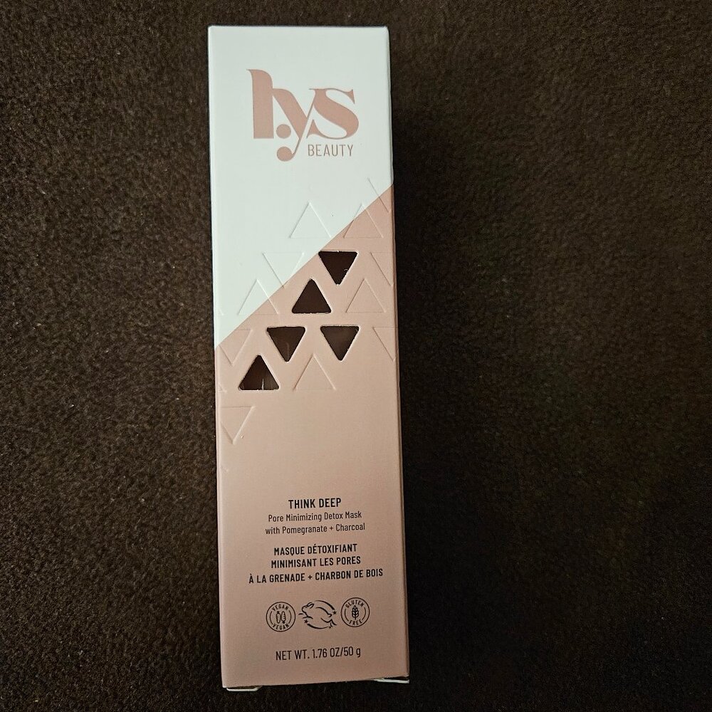 NWOT NIB LYS Beauty "Think Deep" face mask